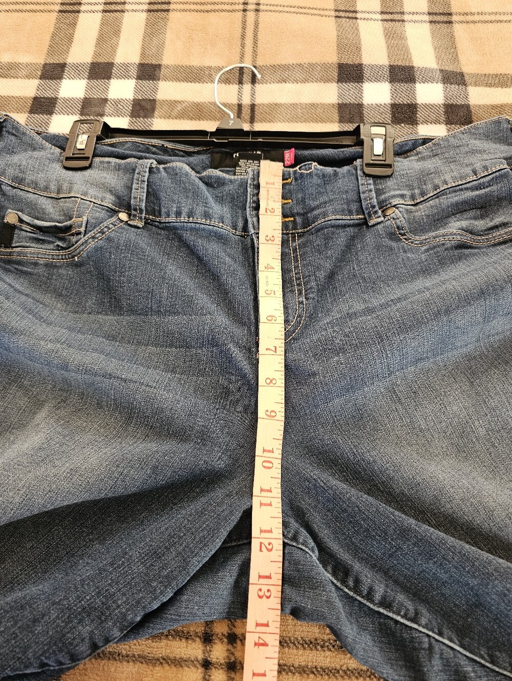 torrid Mid-Rise Ankle Skinny Jeans in Blue Wash - Picture 7 of 8